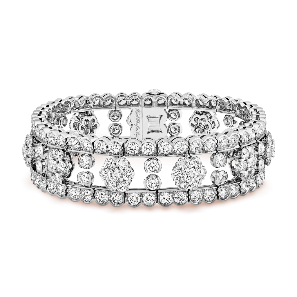 Van Cleef & Arpels — Snowflake High Jewelry Bracelet