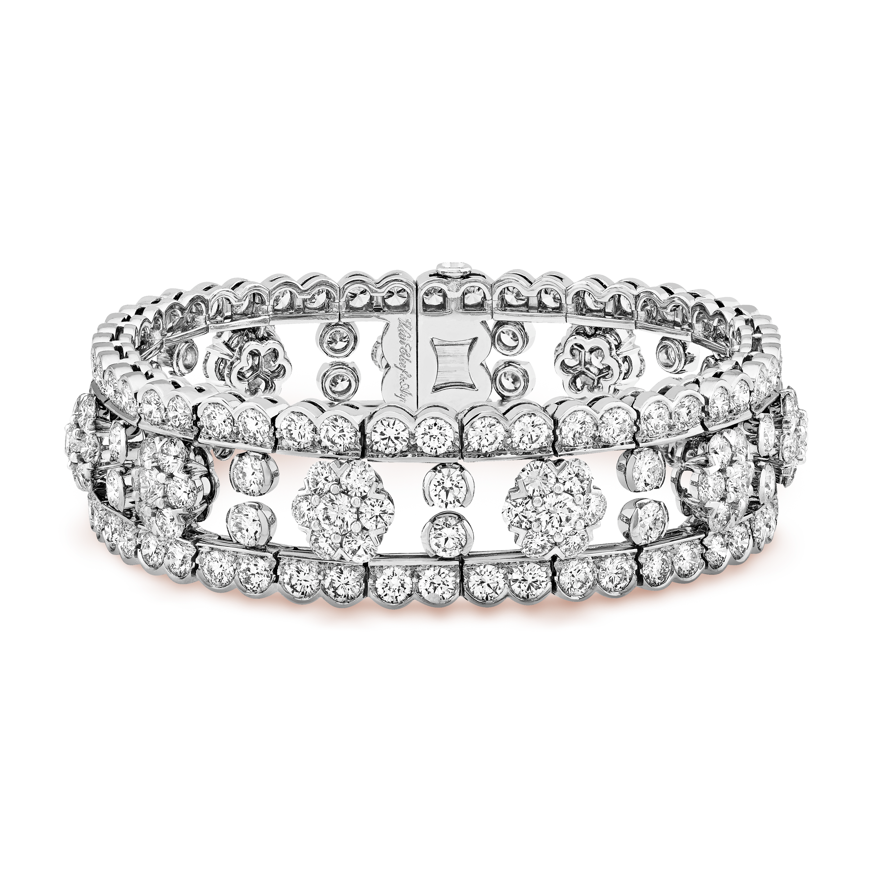 Van Cleef & Arpels — Snowflake High Jewelry Bracelet