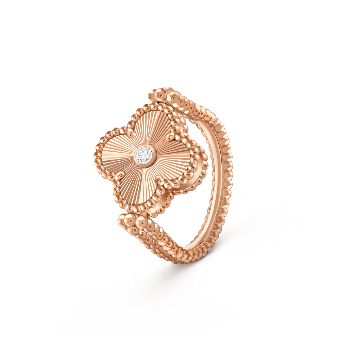 Van Cleef & Arpels Vintage Alhambra (Medium Model) Lucky Four-Leaf Clover Ring