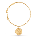 Van Cleef & Arpels Zodiaque Collection Gemini Yellow Gold Bracelet