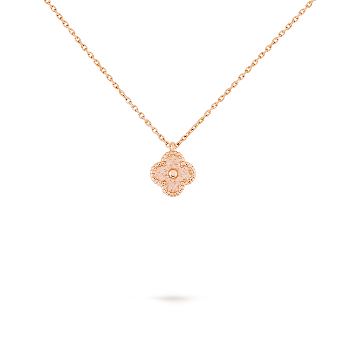 Van Cleef & Arpels Vintage Alhambra pendant, rose gold