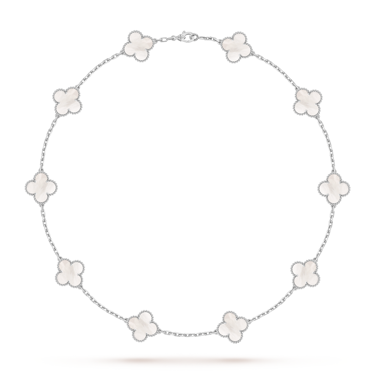 Van Cleef & Arpels Vintage Alhambra 10-motif necklace