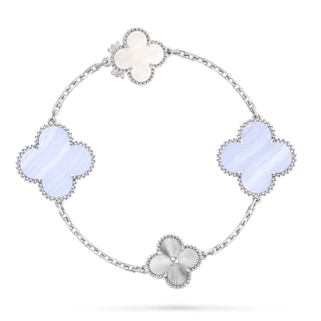 Van Cleef & Arpels Magic Alhambra transformable long necklace